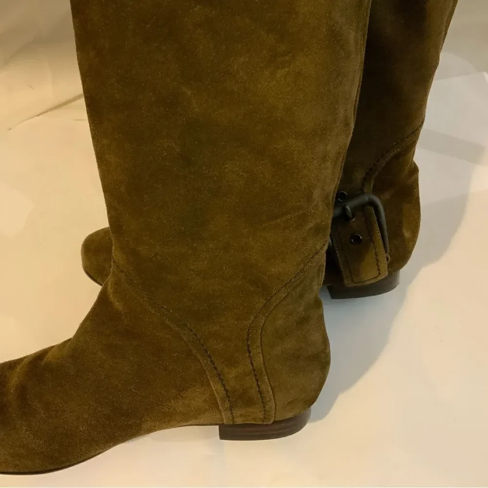LOLA CRUZ Espana Brown  Suede Tall Boots, EU 37
